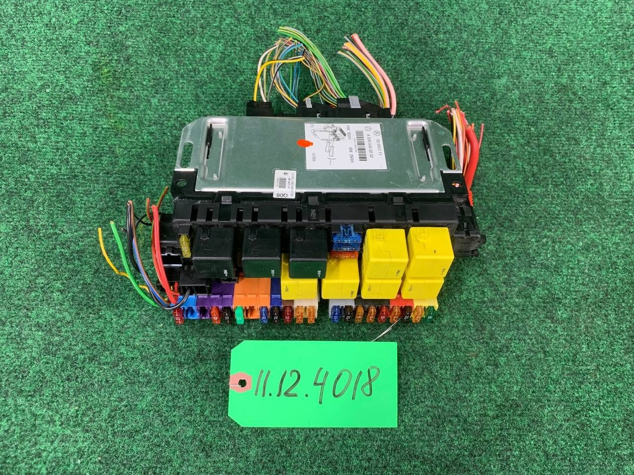 🛑 03-12 Mercedes R230 SL550 SL55 AMG Front Left SAM Fuse Box Control Module OEM