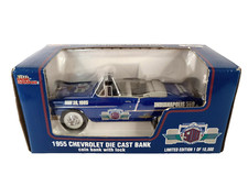 1955 CHEVROLET DIE CAST BANK - 1995 Indianapolis 500 Limited Edition 1/24 Scale