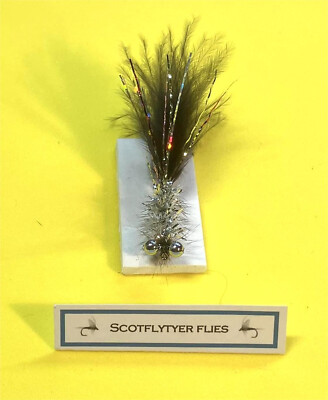 4 X Scotflytyer Silver Scots Humongous   Size 10 B830 Kamasan Hooks