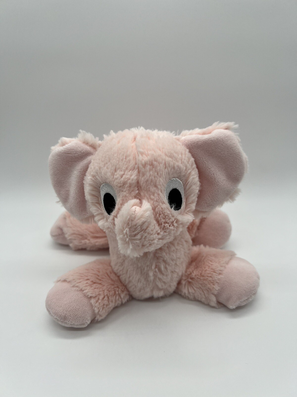 Manhattan Toy Floppies Pink Elephant Stuffed Animal Plush 8”