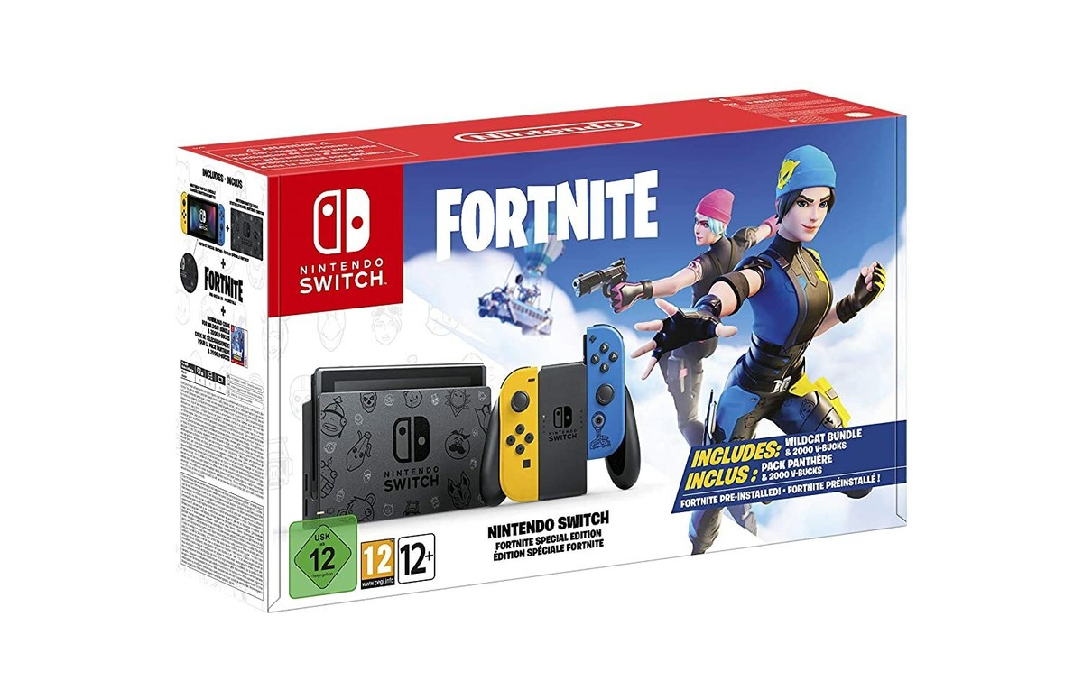 New Nintendo Switch Console Mario Kart 8 Deluxe Fortnite
