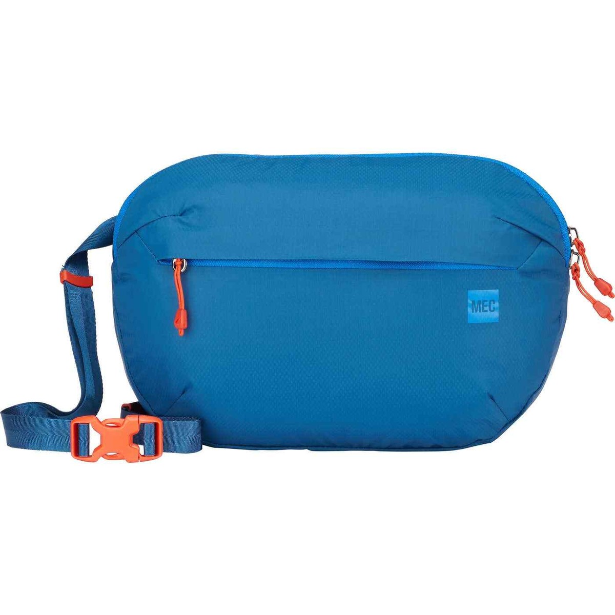 New MEC Travel Light Hip Pod Waist Chest Shoulder Bag L Blue