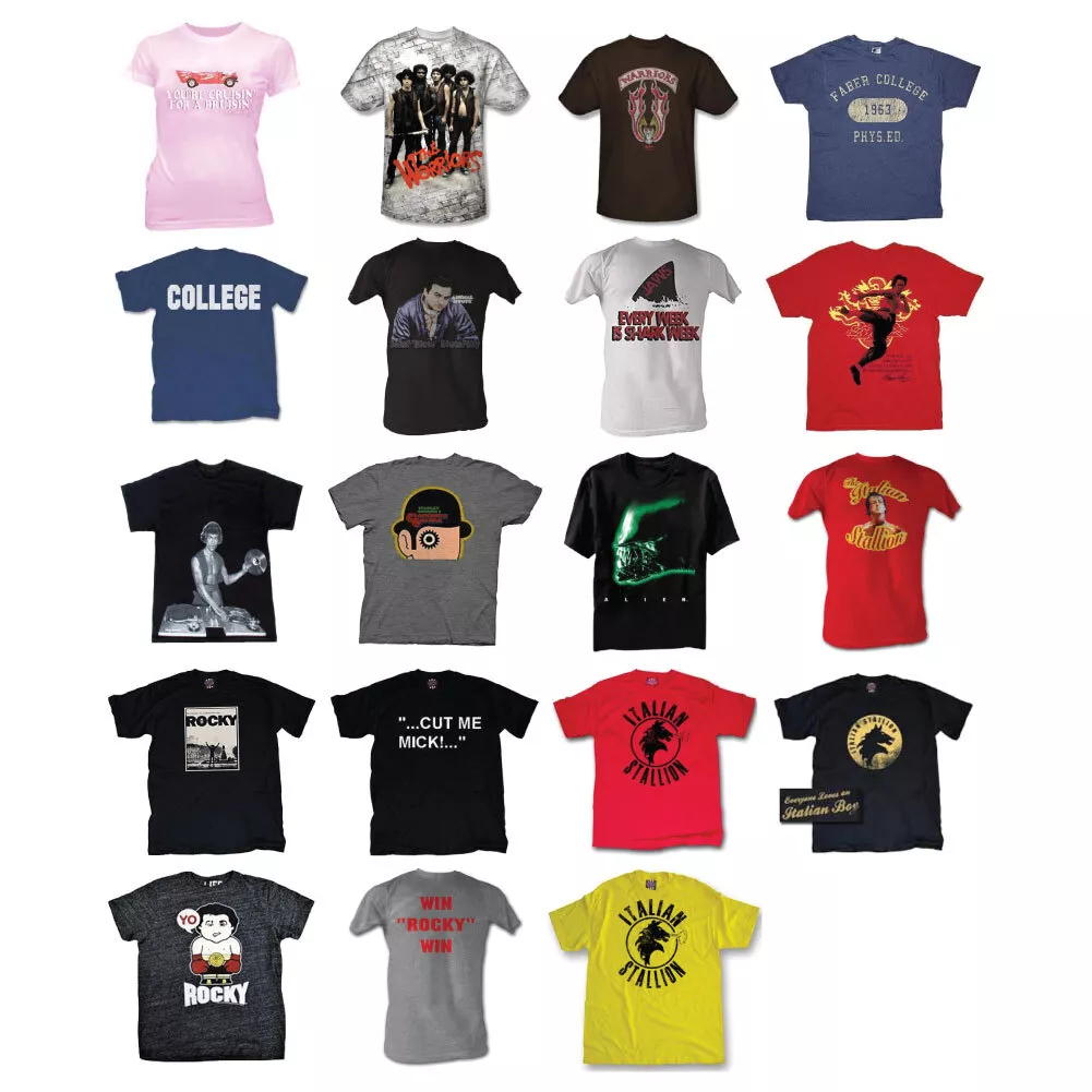 70&#039;s Movie-Inspired T-Shirt Iconic Various Sizes | eBay