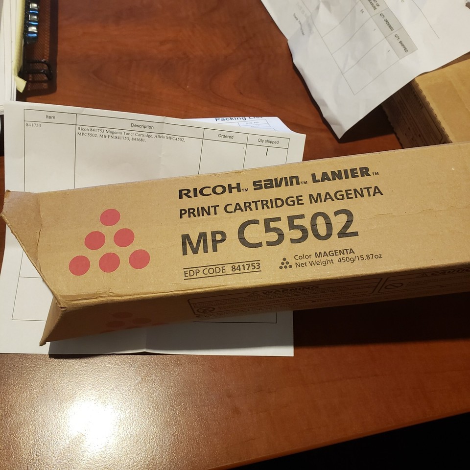 Toner Ricoh 841681 / 841753 Magenta (OEM) main image 1