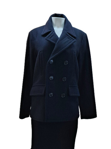Club Monaco Wool Blend Classic Double-breasted Pea Coat NWT 44 