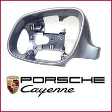 *Damage Porsche Cayenne Rear View Mirror Driver Left Side Door Mirror Gray 03-06