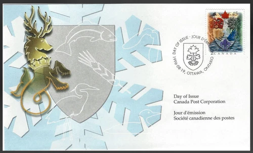 1996 -FDC -  Canada # 1614 Canadian Heraldry ( New )