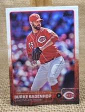 2015 Topps Update Series Burke Badenshop Baseball Card US269 Reds A3