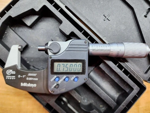 Mitutoyo 293-348-30 IP65 0-1" Digimatic Micrometer, Made in Japan