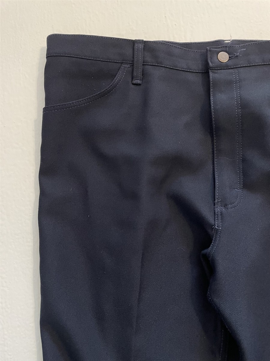 VTG Wrangler 40 x 30 USA MADE Dark Navy Wrancher Boot Cut