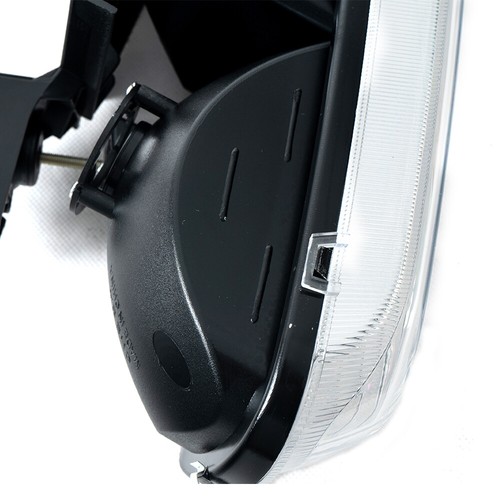 FIT FOR 99-02 CHEVY SILVERADO CHROME HOUSING AMBER CORNER HEADLIGHT BUMPER HEAD - Picture 7 of 12