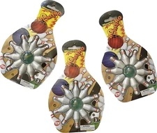 Finger MINI BOWLING marble 10 Ten Pin Table Top Ball Game Toy Miniature 3 Pack