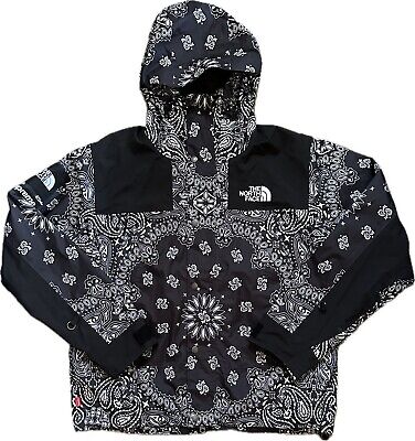 Supreme X The North Face Bandana Mountain Jacket Parka Black Supreme X The North Face Bandana Mountain Jacket Parka Black