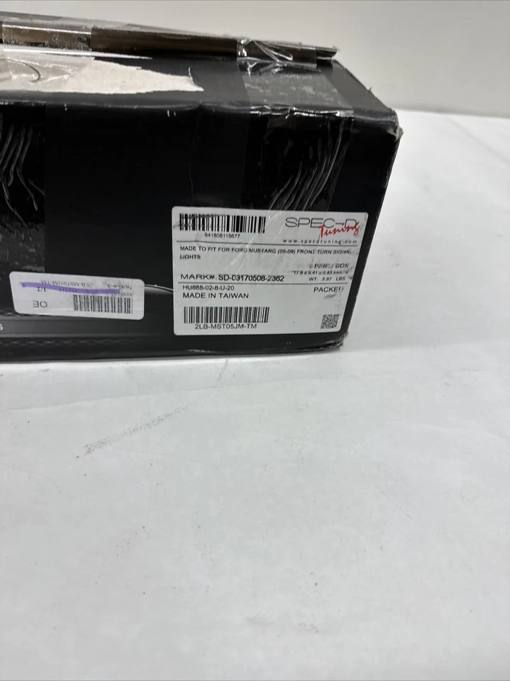 Luces de giro/estacionamiento Spec-D negro/cristal cromado Foto 3 de 3