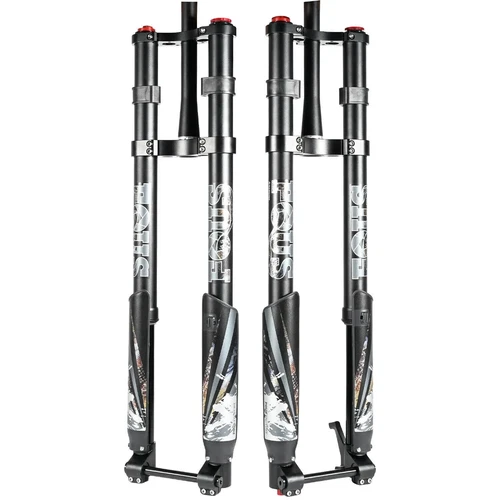 Double Shoulder Inverted Bike Boost Fork AM DH MTB Bicycle Suspension Forks - Picture 6 of 6