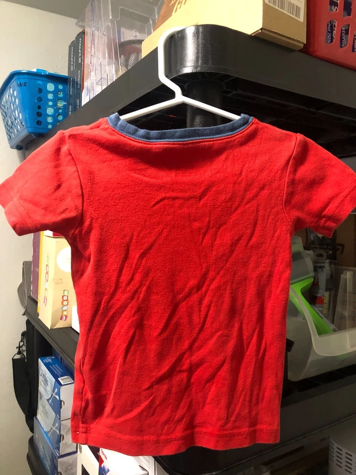 Camiseta Carters Niños Midnight Burger Club Snacker Talla 3T Foto 2 de 3