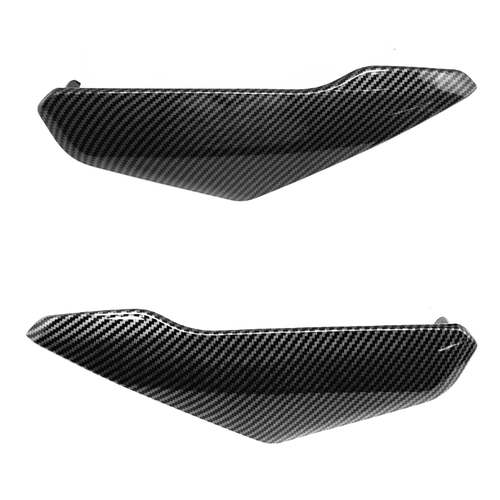 Carbon Fiber Gas Tank Side Trim Cover Fairing For SUZUKI GSXR 600 750 2004 2005 - Picture 2 of 9
