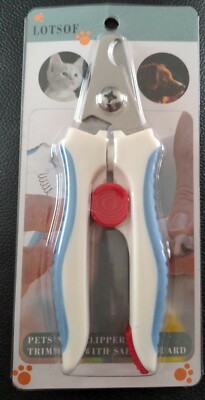 Lots of Paws Safety Dog Nail Clippers, Medium and Small Pets