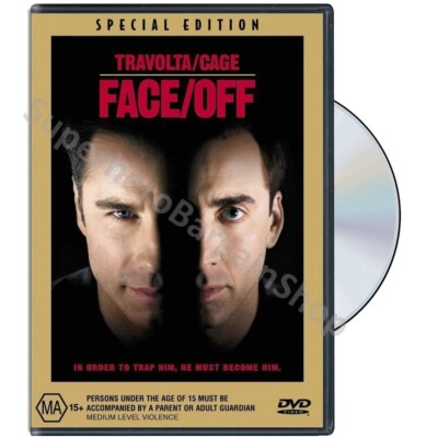 Face/Off (DVD, 1997) PAL Region 4 (Special Edition) John Travolta, Nicolas Cage