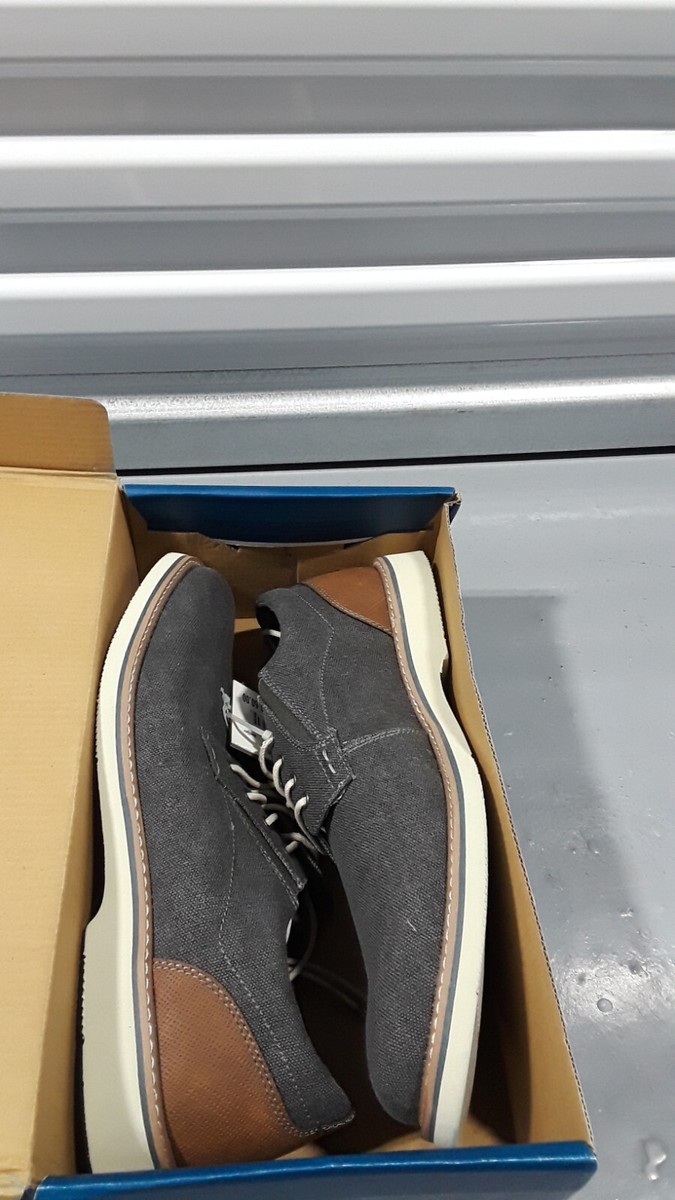 Nunn Bush Barkley  Gunmetal Canvas  Plain Toe Oxford  Dress Shoe Mens 9M Nunn Bush Men main image 4