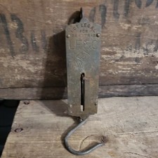 Antique Hook Balance Weight New York N03 Lf&C Made In USA Scale