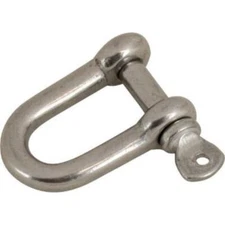 Sea-Dog 147112 Stainless Steel D-Shackle 7/16"