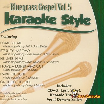 VARIOUS - Daywind Karaoke Style: Bluegrass Gospel Vol. 5 - ~~ CD - BRAND NEW