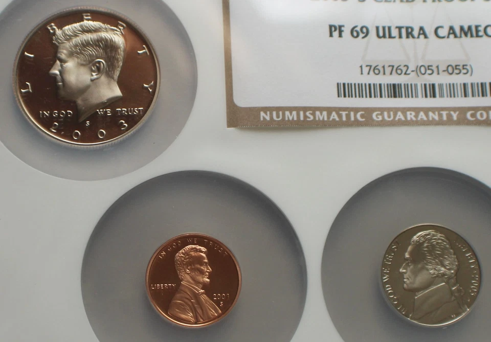 2003-S Clad Proof Set with 5 Coins - NGC PF 69 UCAM - Image 3 of 4