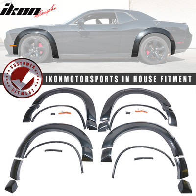 TÜV - WIDE BODY - KOTFLÜGELVERBREITERUNGEN SATZ (CHALLENGER 2015-2023 HELLCAT)