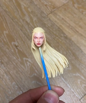 1/12 Painted Game Tracy Girl Head Model Fit For 6'' ML Action Figure