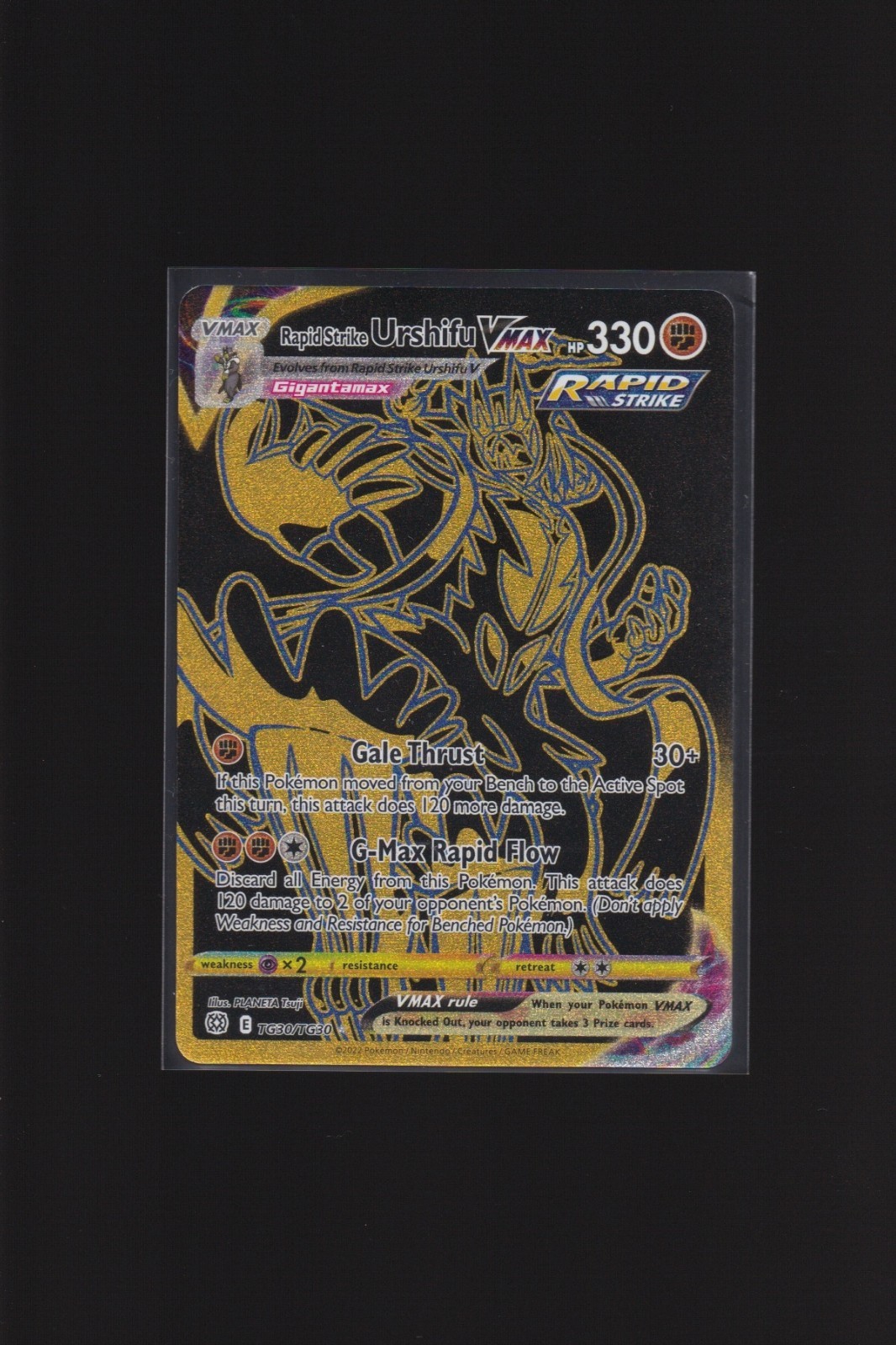 Rapid Strike Urshifu VMAX TG30/TG30 Full Art Brilliant Stars Pokemon TCG Card NM