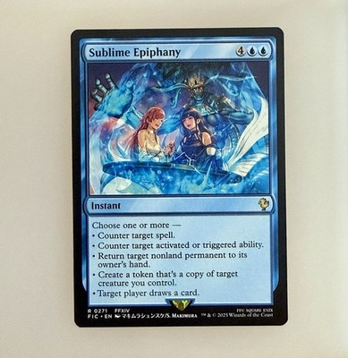Magic the Gathering: Sublime Epiphany Commander: Final Fantasy Regular NM