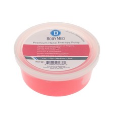 BodyMed Premium Hand Therapy Putty, Red, 6 Oz., Medium, 6 Ounce, Red Medium 