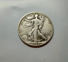 1944-S Walking Liberty Half Dollar 50C San Francisco Mint 90% Silver Circulated