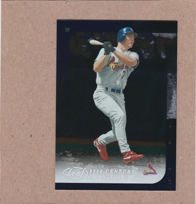 2002 Leaf - Century Lineage J.D. Drew #100 051/100....NM.......SSP