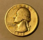1936 Washington Quarter no mint mark