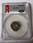 1966 Canada 5c BN Canadian Five Cents Coin CACG MS62 CAC Holder CAC — photo 1