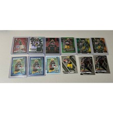 Green Bay Packers Rookie Lot Auto Patch Prizm Inserts Football Cards