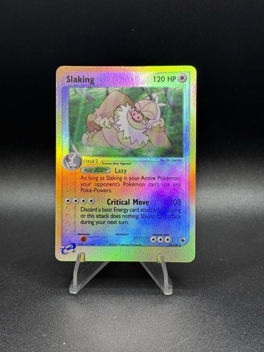 Pokemon Slaking 12/109 EX Ruby & Sapphire Reverse Holo