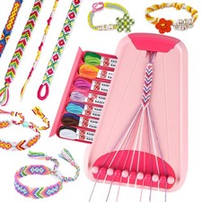 Friendship Bracelet Making Kit for Girls Arts and Crafts Bracelets String Maker