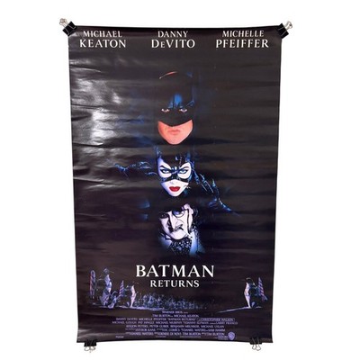 Vintage Batman Returns 1992 Movie Poster 27x40