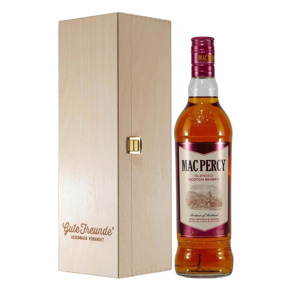 Mac Percy Blended Scotch Whisky Mit Geschenk-Holzkiste-image