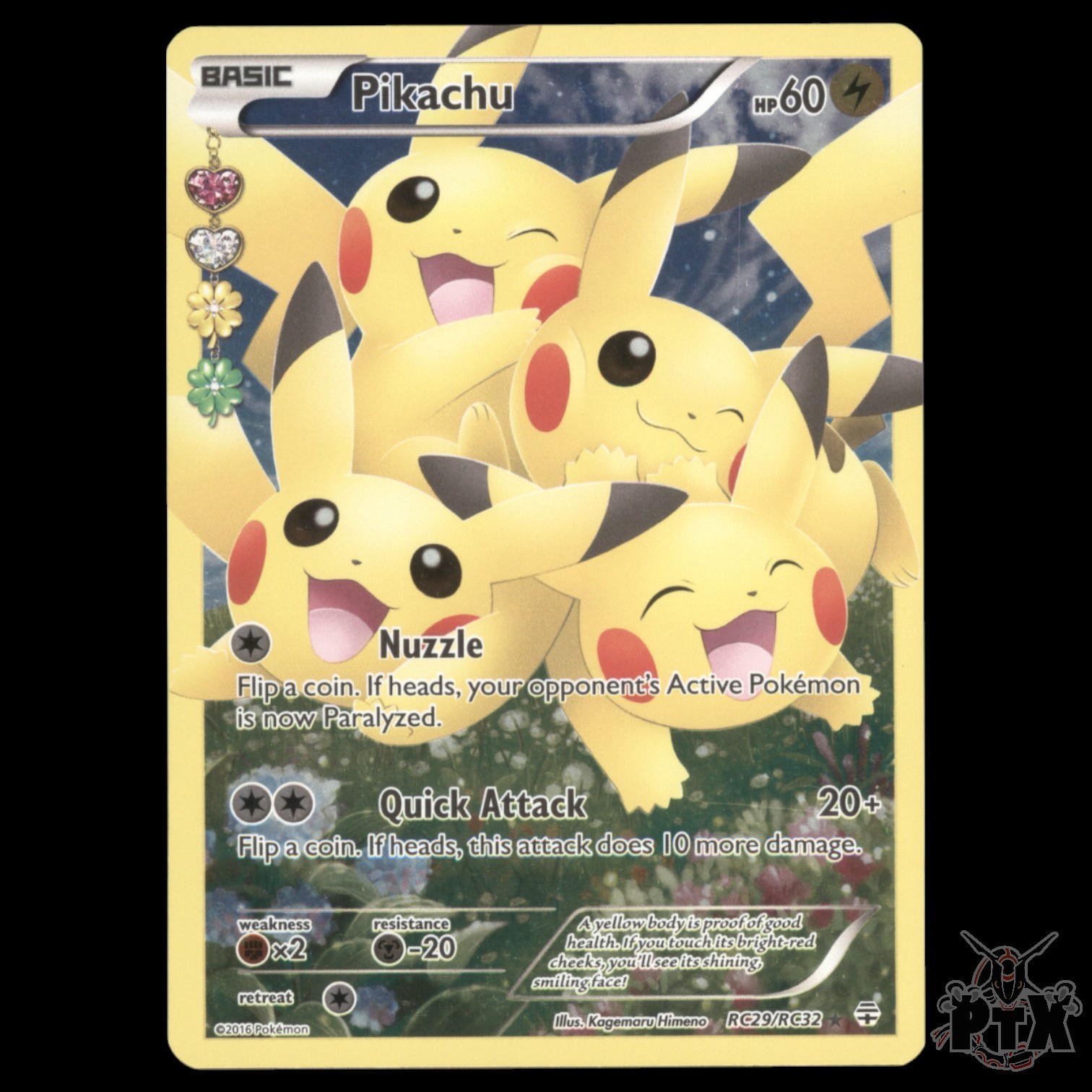 Pikachu #RC29/RC32 Generations NM/LP Pokemon 2016