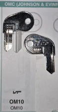 Boat, OMC, Johnson, Evinrude, Pollak, OM10, PK1, 40F, OM1, PLL1, Key (1) Blank. 