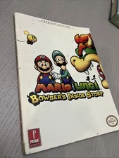 New Mario and Luigi Bowser's Inside Story Premiere Edition Strategy Guide