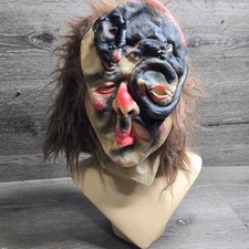 Vintage Latex Rat Face Monster Mask Halloween Horror Costume Scary Mutant Zombie