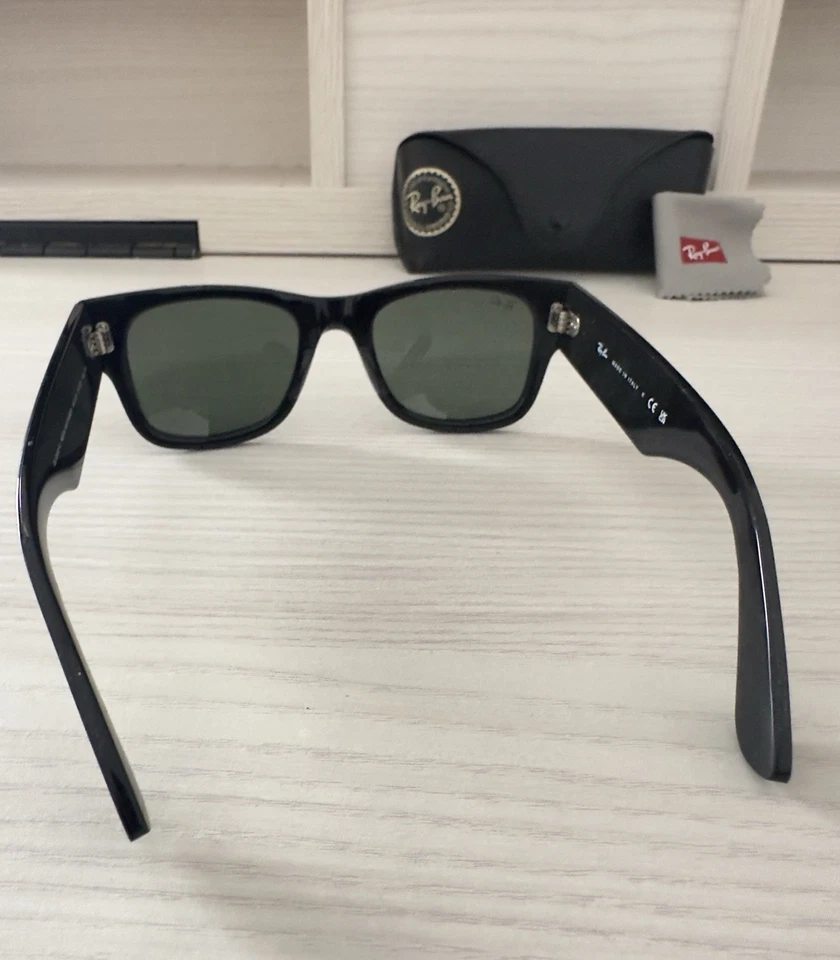 Ray-Ban RB0840-S Mega Wayfarer Authentic | Worn Once | Excellent Condition!, photo 3 of 5