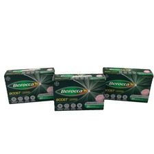 Image of Berocca Boost Energy Vitamin Tablets 3 x 20 Tablets Acerola Cherry Flavour