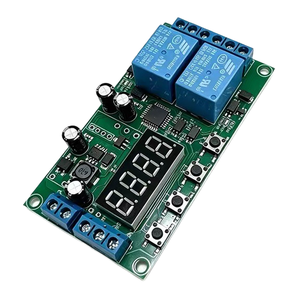 For Customized Operations Dual Channel Timer Module Compact PCB Design ...