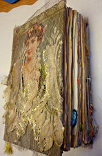 Junk/Art Journal Collagen,Buch Alt,Upcycling ...